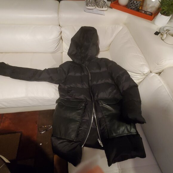 Rick Owens Bubble Coat With hood - Picture 4 of 5